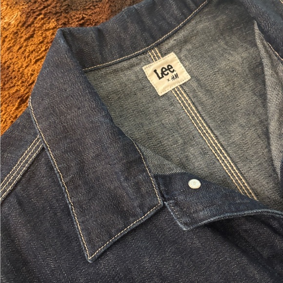 Lee x H&M Dark Blue Denim Jacket - Picture 3 of 6